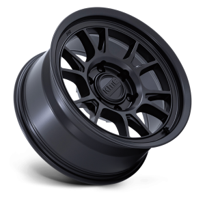 17" KMC WHEELS KM729 RANGE MATTE BLACK FINISH RIMS - Image 3