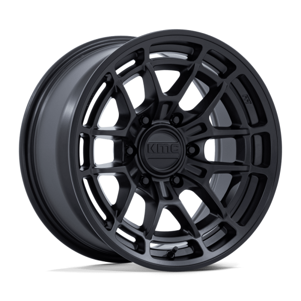 KMC 732 ARCHER BLACK 1 17" KMC WHEELS KM732 ARCHER MATTE BLACK FINISH RIMS