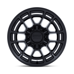 17" KMC WHEELS KM732 ARCHER MATTE BLACK FINISH RIMS - Image 2