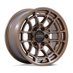 17" KMC WHEELS KM732 ARCHER MATTE BRONZE FINISH RIMS