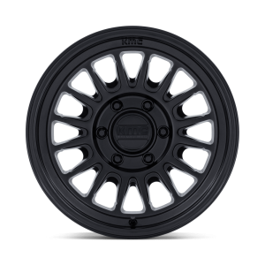 17" KMC WHEELS KM733 IMPACT FFT MATTE BLACK FINISH RIMS - Image 2