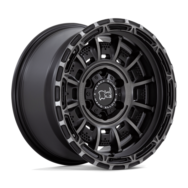 17" BLACK RHINO WHEELS LEGION MATT BLACK GRAY TINT FINISH RIMS