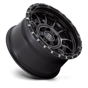 17" BLACK RHINO WHEELS LEGION MATT BLACK GRAY TINT FINISH RIMS - Image 2