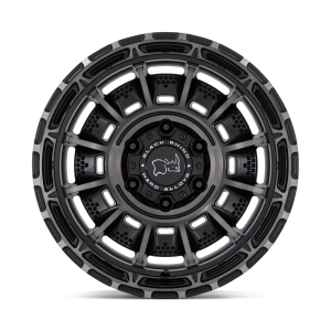 17" BLACK RHINO WHEELS LEGION MATT BLACK GRAY TINT FINISH RIMS - Image 3