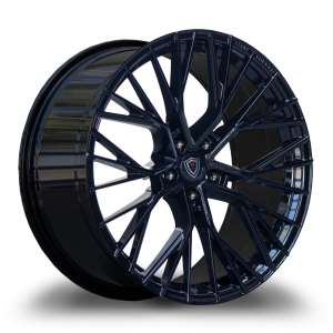 20" MARQUEE WHEELS M1006 GLOSS BLACK FINISH RIMS