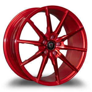 20" MARQUEE WHEELS M1035 CANDY RED FINISH RIMS