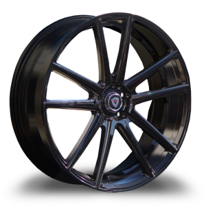 20" MARQUEE WHEELS M3197 GLOSS BLACK FINISH RIMS