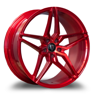20" MARQUEE WHEELS M3259 CANDY RED FINISH RIMS