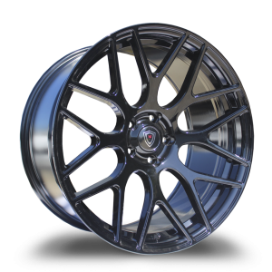 20" MARQUEE WHEELS M6981 GLOSS BLACK FINISH RIMS