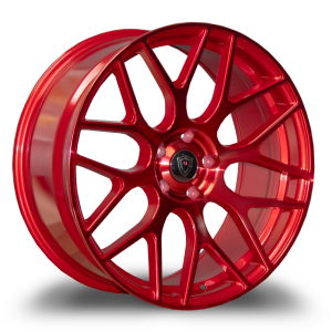 20" MARQUEE WHEELS M6981 CADNY RED FINISH RIMS