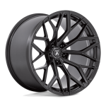 20" ASANTI BLACK LABEL WHEELS MOGUL 5 SATIN BLACK FINISH RIMS