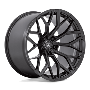 20" ASANTI BLACK LABEL WHEELS MOGUL 5 SATIN BLACK FINISH RIMS