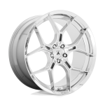 20" ASANTI BLACK LABEL WHEELS MONARCH CHROME FINISH RIMS