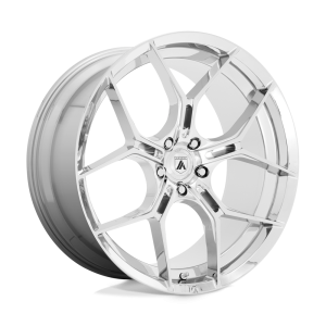 20" ASANTI BLACK LABEL WHEELS MONARCH CHROME FINISH RIMS