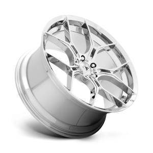 20" ASANTI BLACK LABEL WHEELS MONARCH CHROME FINISH RIMS - Image 3