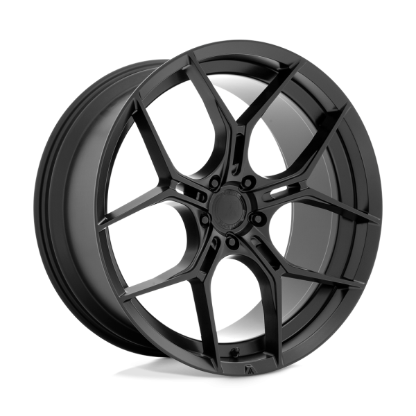 20" ASANTI BLACK LABEL WHEELS MONARCH SATIN BLACK FINISH RIMS