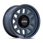 18" KMC WHEELS KM451 MESA METTALIC BLUE FORGED MONOBLOCK FINISH RIMS