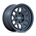 18" KMC WHEELS KM446 MESA METALLIC BLUE FORGED MONOBLOCK FINISH RIMS
