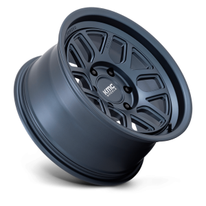 18" KMC WHEELS KM446 MESA METALLIC BLUE FORGED MONOBLOCK FINISH RIMS - Image 2