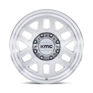 18" KMC WHEELS KM451 MESA RAW MACHINED FORGED MONOBLOCK FINISH RIMS - Image 2