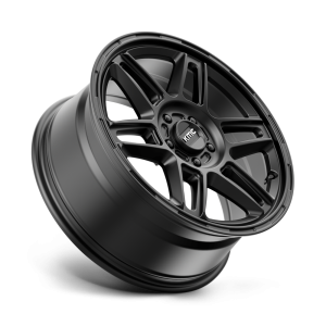 18" KMC WHEELS KM716 NOMAD SATIN BLACK FINISH RIMS - Image 2