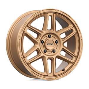 18" KMC WHEELS KM716 NOMAD MATTE BRONZE FINISH RIMS