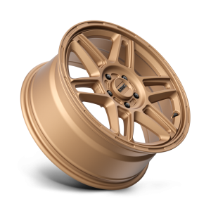 18" KMC WHEELS KM716 NOMAD MATTE BRONZE FINISH RIMS - Image 2