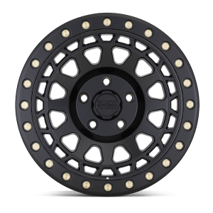 17" BLACK RHINO WHEELS PRIMM MATTE BLACK W/BRASS BOLTS FINISH RIMS - Image 3