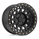 18" BLACK RHINO WHEELS PRIMM MATTE BLACK BRASS BOLTS OFF-ROAD RIMS