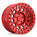 17" BLACK RHINO WHEELS PRIMM CANDY RED FINISH RIMS