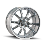 18" RIDLER WHEELS 650 CHROME RIMS