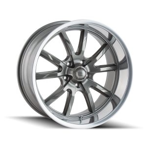 17" RIDLER WHEELS 675 POLISHED LIP RIMS