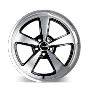 20" RIDLER WHEELS 652 GLOSS BLACK MACHINED WITH DIAMOND CUT FACE AND LIP FLOW FORMED RIMS - Image 4