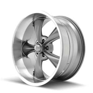 18" RIDLER WHEELS 695 GREY WITH MACHINED LIP RIMS - Image 2