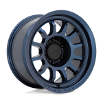 17" BLACK RHINO WHEELS RAPID MIDNIGHT BLUE FLOW FORMED FINISH RIMS