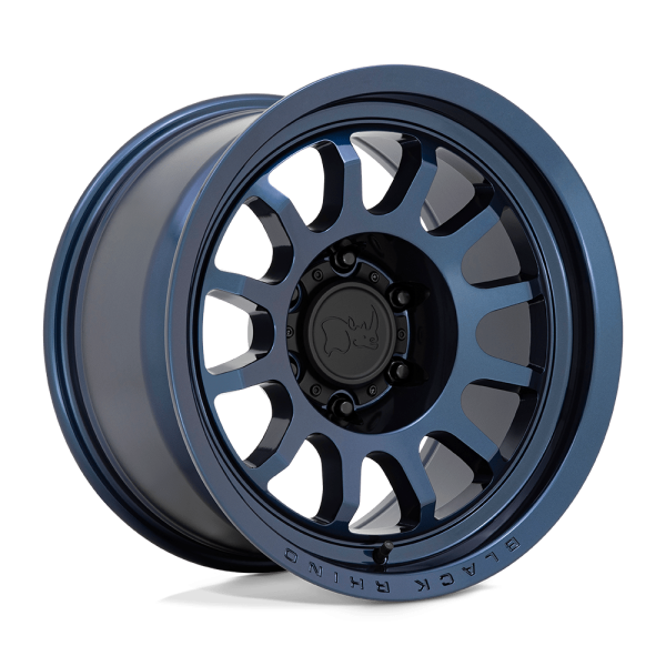 17" BLACK RHINO WHEELS RAPID MIDNIGHT BLUE FLOW FORMED FINISH RIMS