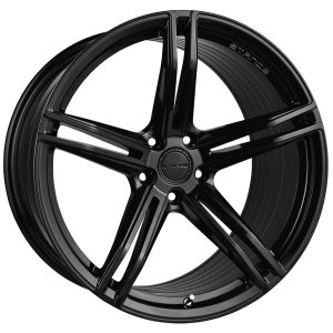 20 STANCE WHEELS SF08 GLOSS BLACK FLOW FORMED FINISH RIMS