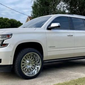 22x10" RBP WHEELS TYCOON CHROME FINISH RIMS ONLY 8 LUG - Image 2