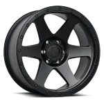 20" AMERICAN OUTLAW WHEELS SIDEWINDER SATIN BLACK FINISH RIMS 6x139 et-10