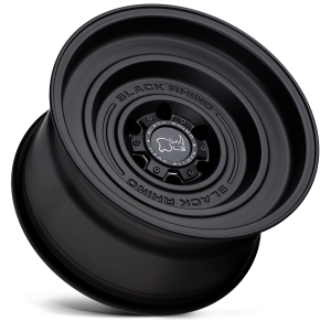 17" BLACK RHINO WHEELS SOLID MATTE BLACK FINISH RIMS - Image 2