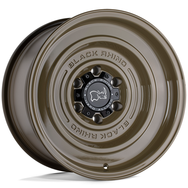 17" BLACK RHINO WHEELS SOLID GLOSS ALLIGATOR GREEN FINISH RIMS