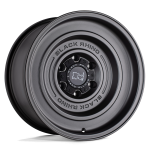 17" BLACK RHINO WHEELS SOLID MATTE GUN BLACK FINISH RIMS