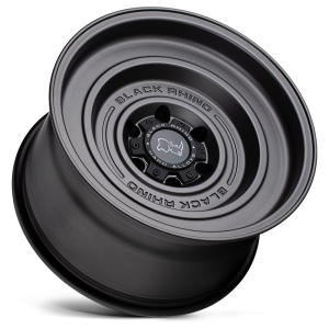 17" BLACK RHINO WHEELS SOLID MATTE GUN BLACK FINISH RIMS - Image 2