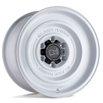 17" BLACK RHINO WHEELS SOLID GLOSS WHITE FINISH RIMS