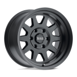 17" BLACK RHINO WHEELS STADIUM MATTE BLACK FLOW FORMED FINISH RIMS