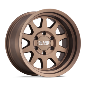 17" BLACK RHINO WHEELS STADIUM BRONZE FLOW FORMED FINISH RIMS