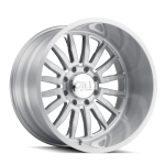 20" CALI WHEELS SUMMIT 9110 BRUSHED CLEAR COATED FINISH RIMS