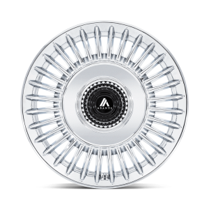 20" ASANTI BLACK LABEL WHEELS TIARA CHROME FINISH RIMS - Image 2