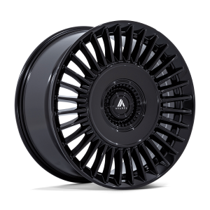 20" ASANTI BLACK LABEL WHEELS TIARA GLOSS BLACK FINISH RIMS