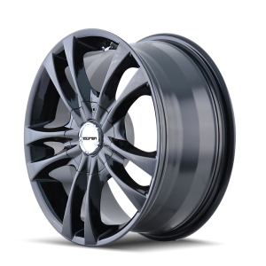 17" TOUREN WHEELS TR22 | 3222 BLACK FINISH RIMS - Image 2